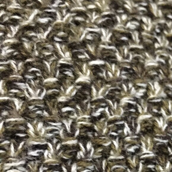 Frank & Oak Olive Knit Unisex 100% Organic Cotton Mock Neck Sweater - Picture 9 of 16